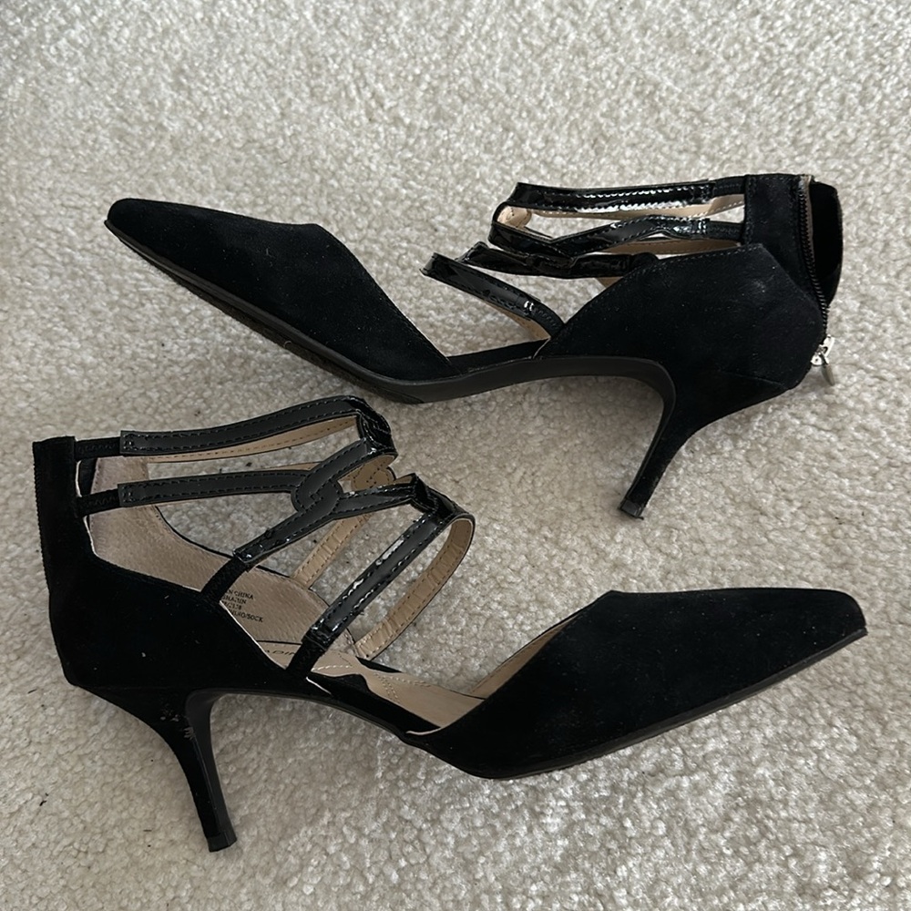 ADRIENNE VITTADINI HEELED FANCY PUMPS